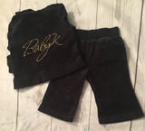 3-6 Months Velour Tracksuit