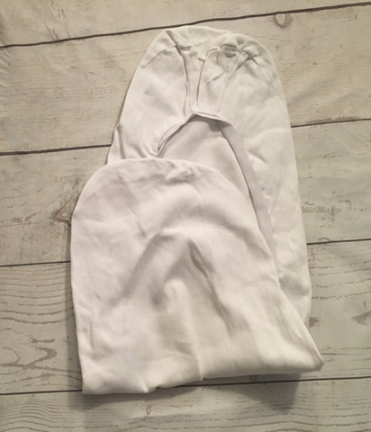 White Moses Basket Sheet
