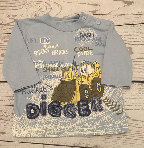 3-6 Months Digger Top