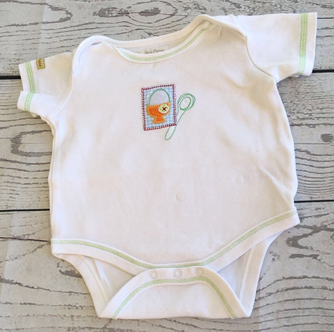 0-3 Months Mamas and Papas White Bodysuit