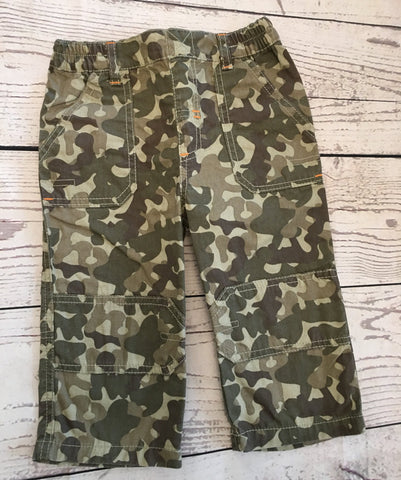 9-12 months army print trousers unworn