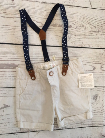 3-6 months New With Tags Zara Shorts With Braces