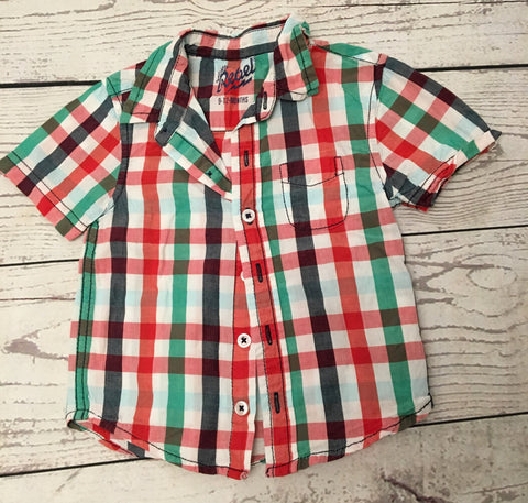 9-12 Months Checked Shirt