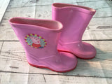 Size 8 wellies peppa pig