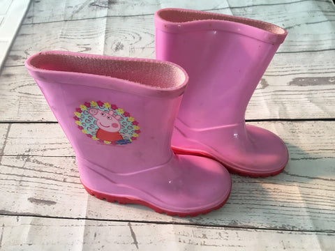 Size 8 wellies peppa pig
