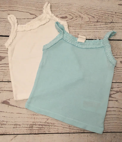 6-9 Months summer tops x2