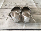 Size 4 silver next party shoes