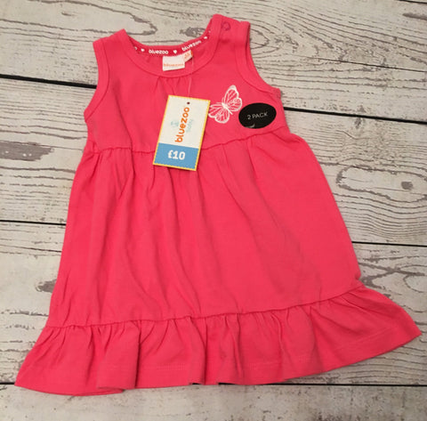 3-6 Months Hot Pink Dress New