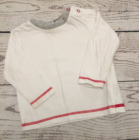 6-9 months blue zoo top