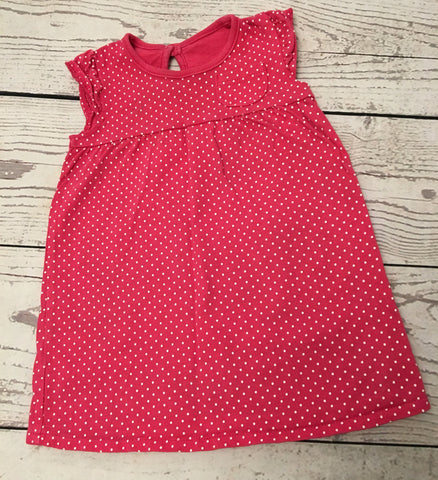 6-9 Months pink spotty tunic dress