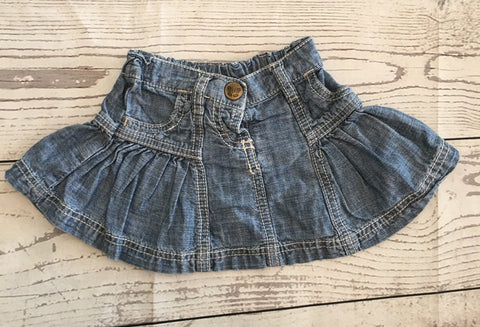 3-6 Months Next Denim Skirt