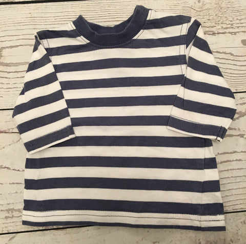 Newborn striped top