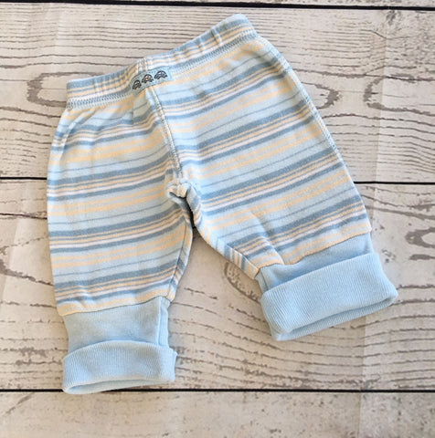 Newborn boys Mothercare  blue striped leggings