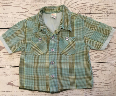 6-12 Months Checked Shirt