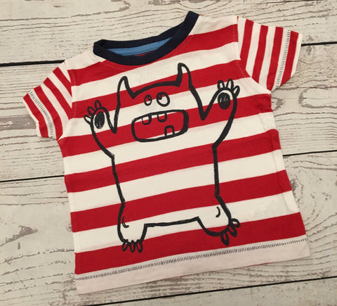 3-6 Months Next Monster Tshirt