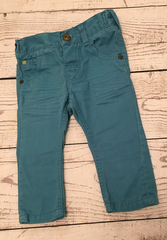3-6 Months next teal skinny jeans