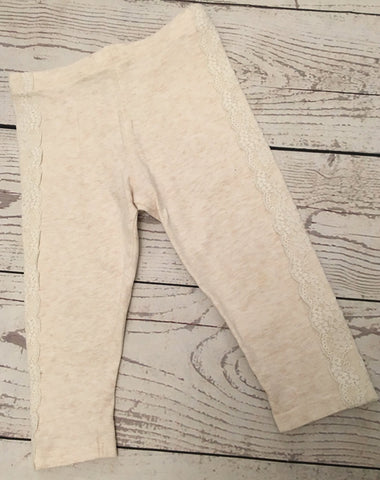 3-4 Years Lace Edged Leggings