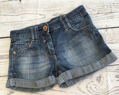 Age 8 next denim shorts