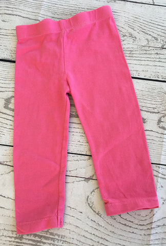 6-9 Months Hot Pink Leggings