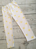 4-5 Years White Sunshine Leggings