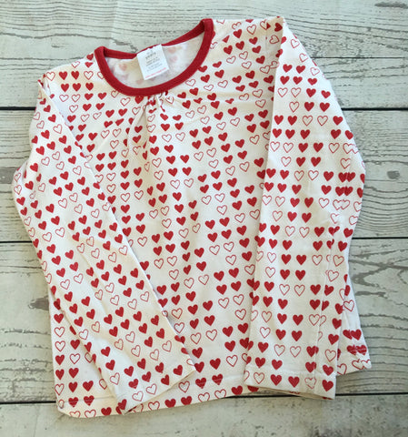 4-5 Years Heart Top