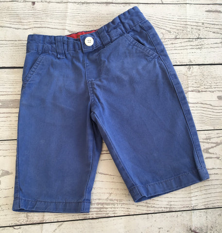 4-5 Years Blue Chino Shorts