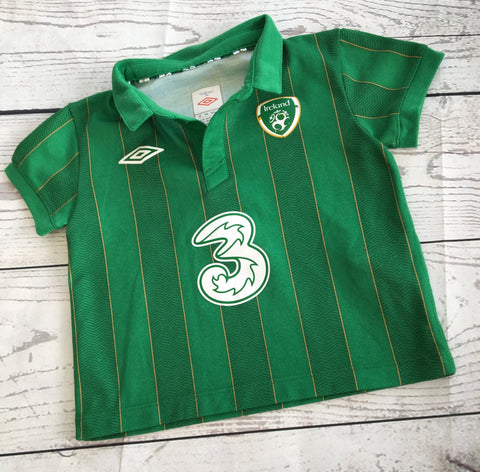 12-18 Months Ireland Football Shirt