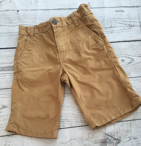 Next age 7 Ochre chino shorts