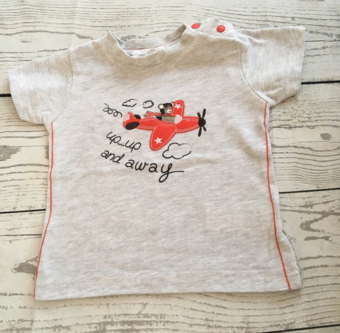 3-6 Months Plane Tshirt