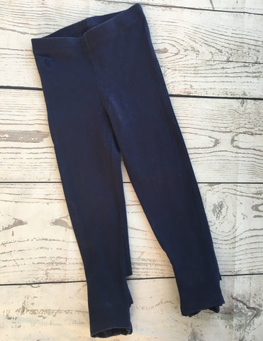 4/4T Ralph Lauren Leggings Navy Blue