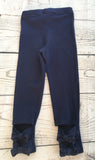 4/4T Ralph Lauren Leggings Navy Blue