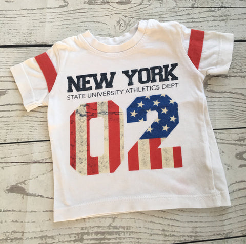 0-3 Months New York Tshirt