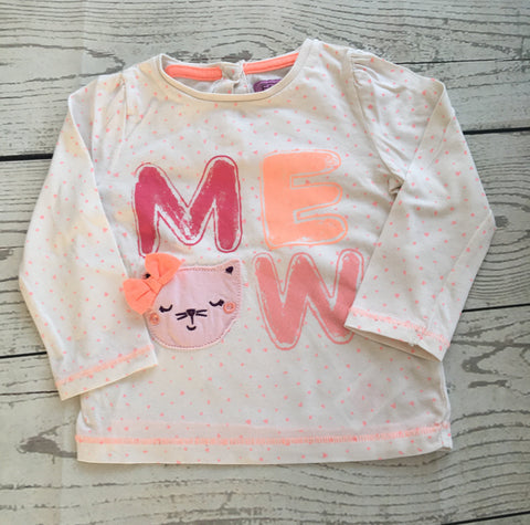 9-12 Months cat top