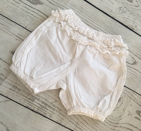 Up to 1 months ruffle shorts