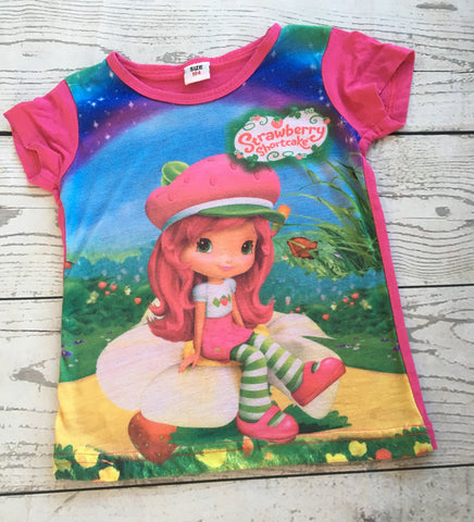 3-4 Years Strawberry Shortcake Tshirt