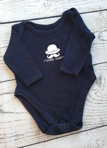 Newborn Bodysuit 'Daddy's Little Man'