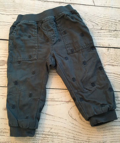 6-9 Months Cuffed Chinos Lined