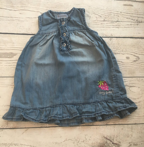 3-6 Months Designer Babaluno Denim Look Dress