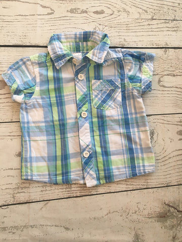 0-3 Months Checked Shirt