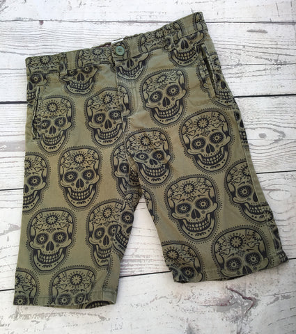 Age 8 Skull Shorts