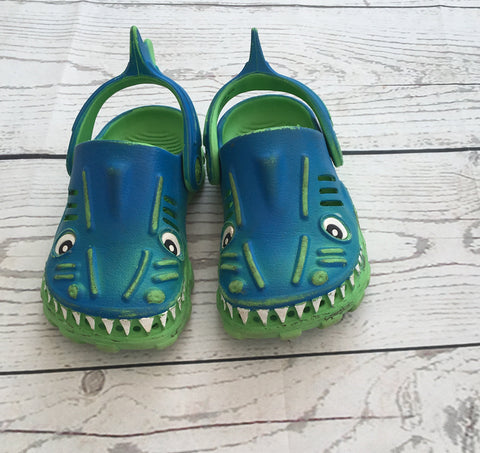 Size 7 Shark Clogs