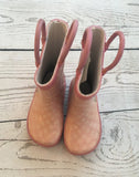 Size 4 Pink Wellies with Handles