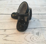 Eur 21 Black Patent Boutique Shoe