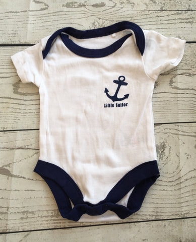 Newborn Little Sailor Bodysuit