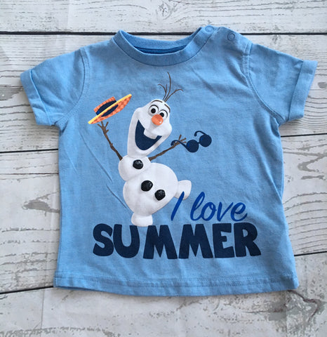 6-9 Months Disney Olaf Tshirt