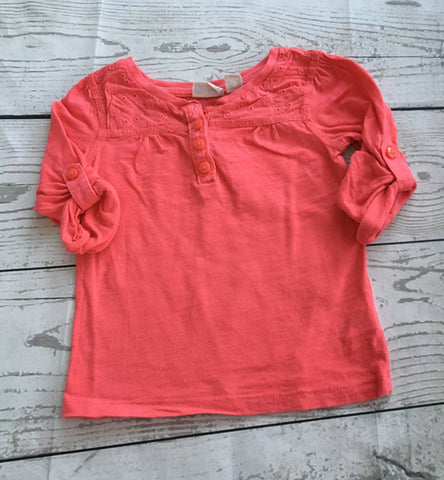 12-18 Months Coral Top