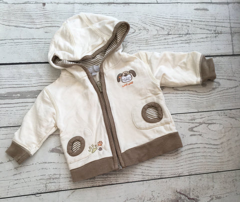 0-3 Months Zipped Hoodie