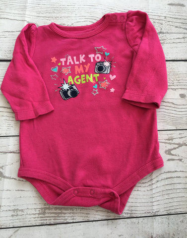 6 Months Talk to My Agent Bodysuit