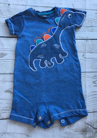 6-9 Months Designer Dinosaur Rompers