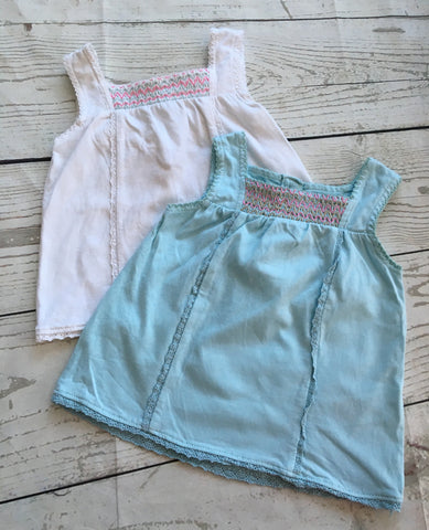 6-9 Months Summer Tops x2